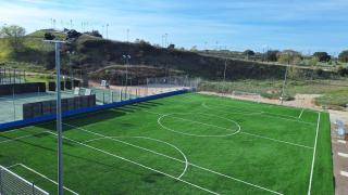 El Ayuntamiento de Yebes finaliza las obras de construcción del nuevo campo de fútbol 7