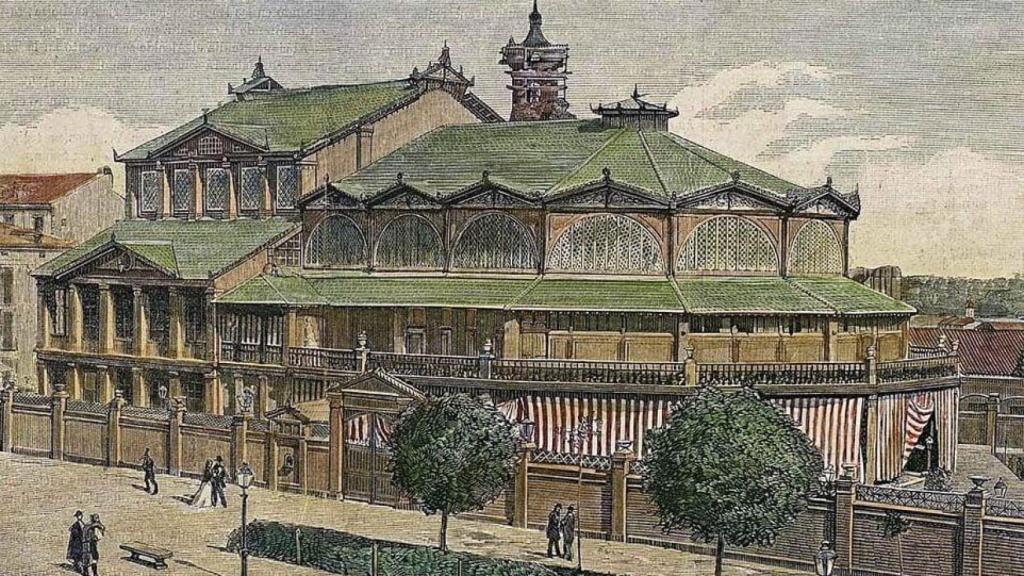 Recreación del teatro Pignatelli.