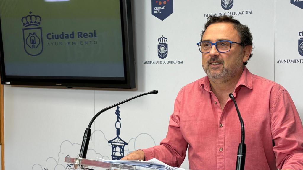 El concejal de Servicios a la Ciudad del Ayuntamiento de Ciudad Real, Gregorio Enrique Oraá Sánchez Cano.