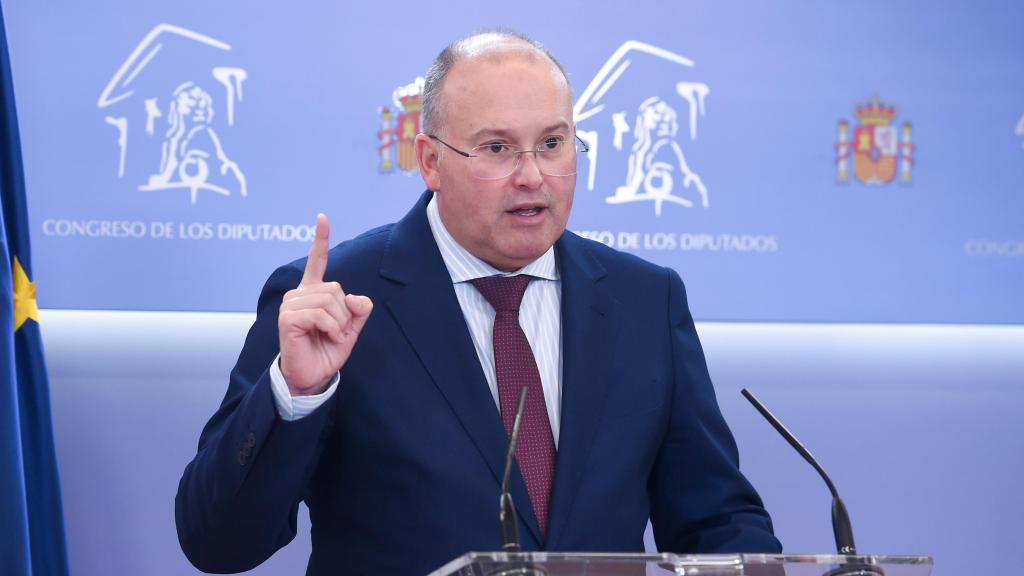 El portavoz del PP en el Congreso, Miguel Tellado.