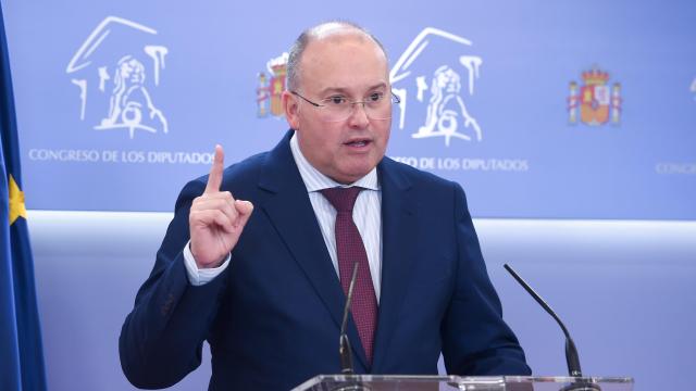 El portavoz del PP en el Congreso, Miguel Tellado.