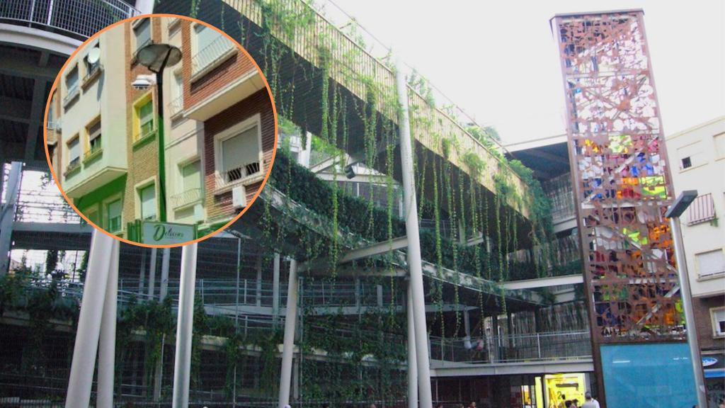 La prueba piloto se centrará en el entorno del Jardín Vertical, uno de los puntos marcados en rojo por su conflictividad.