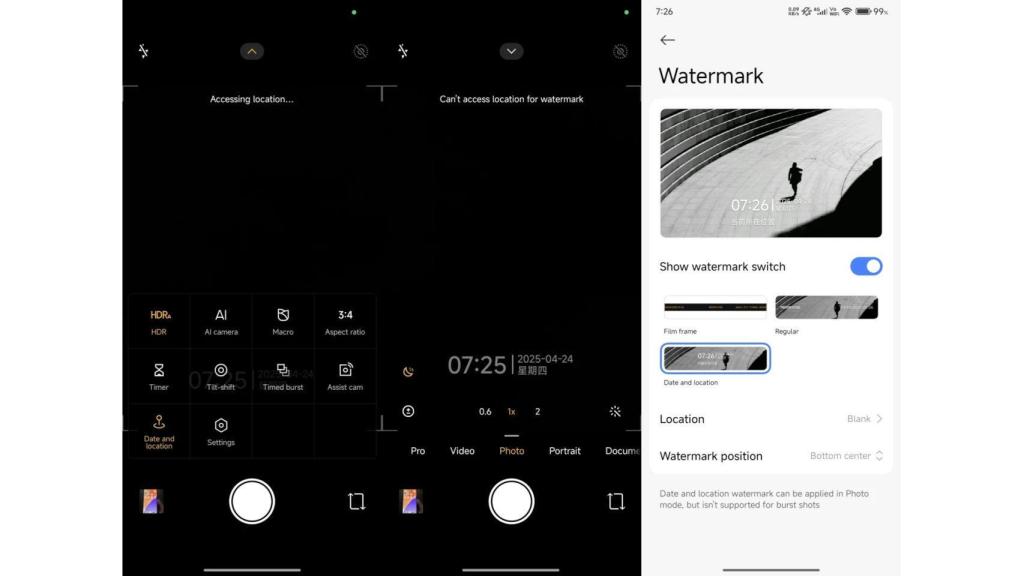 Versión 6.0 de la app de Cámara de Xiaomi