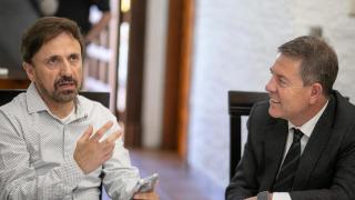 Encuentro García-Page y Mota en Ciudad Real.