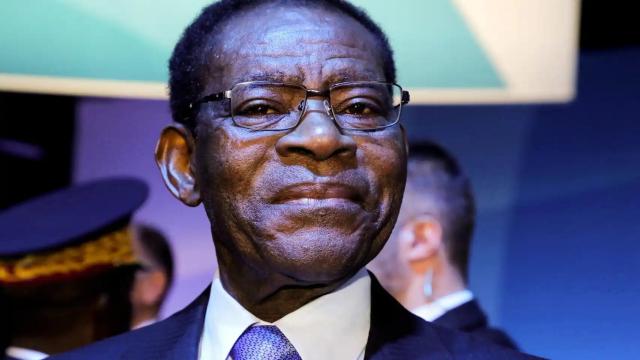 El presidente de Guinea Ecuatorial, Teodoro Obiang Nguema.