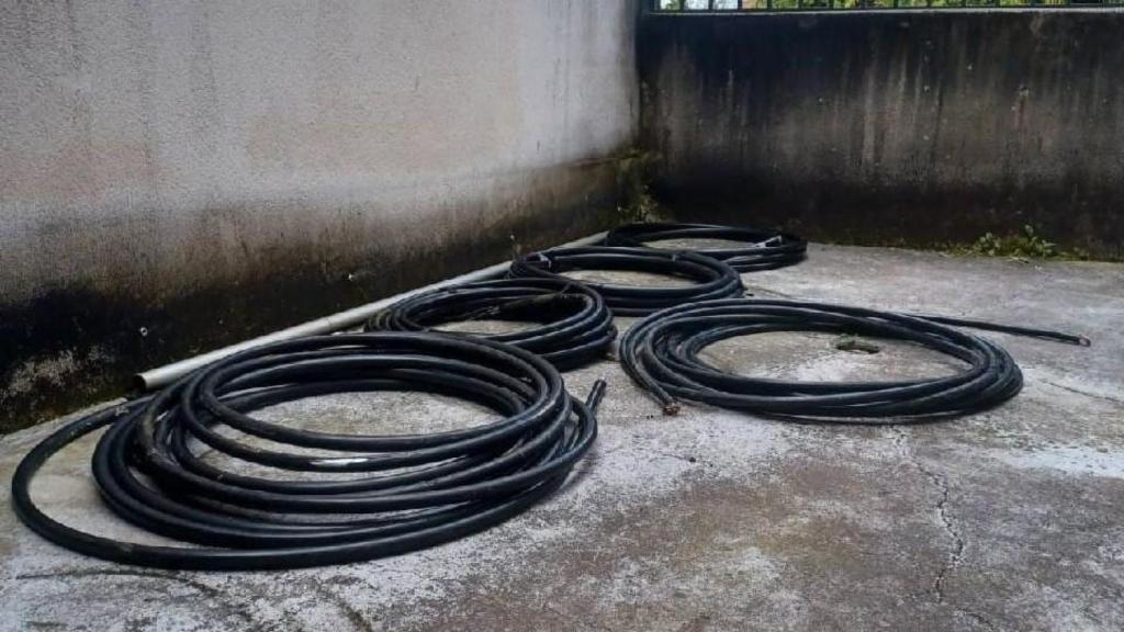 Detienen a un hombre en Oroso (A Coruña) por el robo de un cable