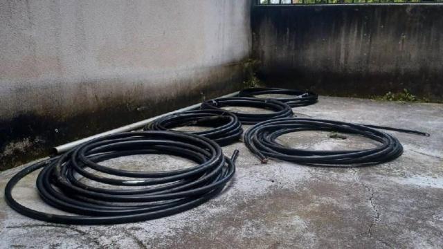 Detienen a un hombre en Oroso (A Coruña) por el robo de un cable