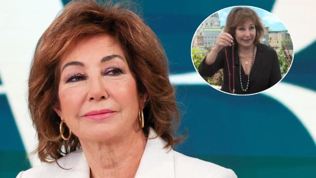 Ana Rosa Quintana en un fotomontaje de EL ESPAÑOL.