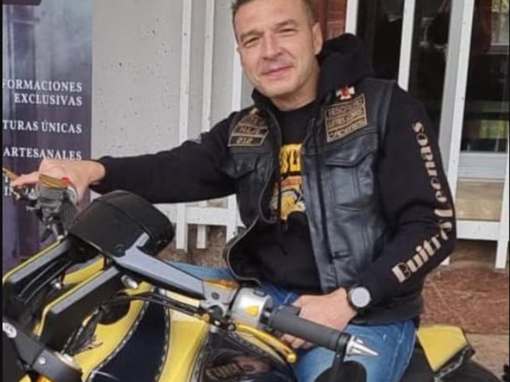 Teo Higuero, el guardia civil y motero fallecido en un accidente en Segovia.