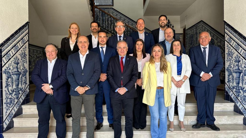 Los alcaldes de Talavera de la Reina y su comarca.