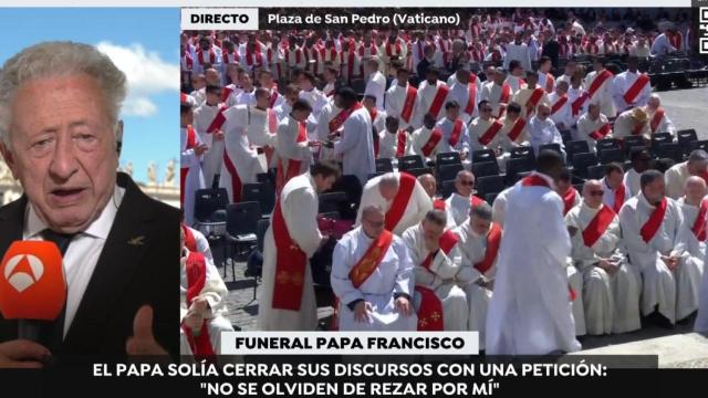 Antonio Pelayo, corresponsal de 'Antena 3 Noticias' en Roma.