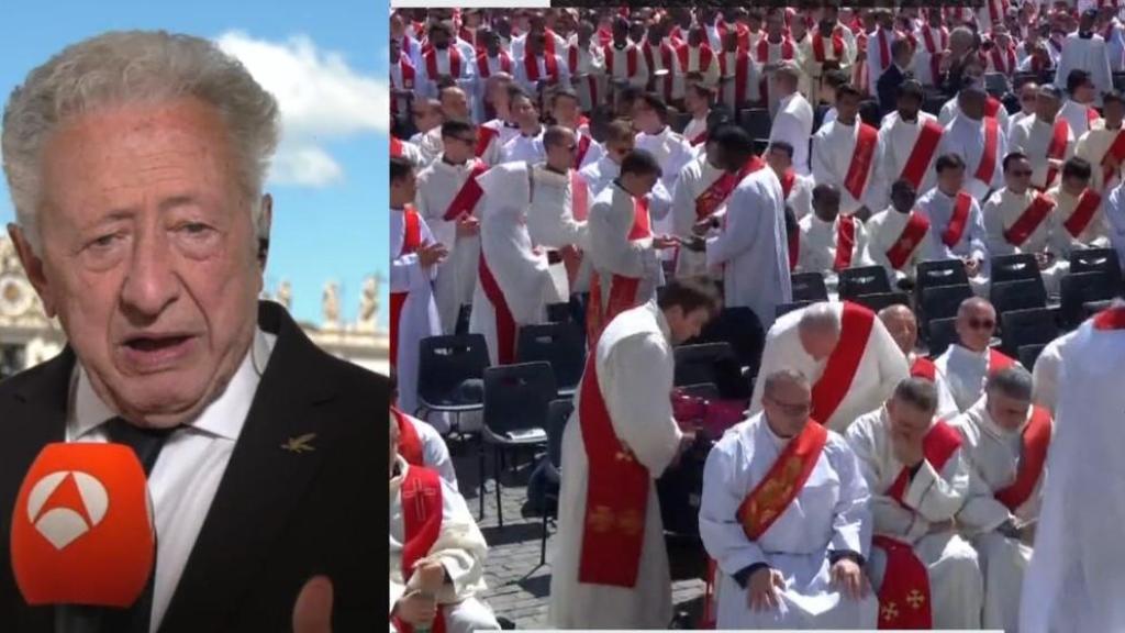 Antonio Pelayo, corresponsal de 'Antena 3 Noticias' en Roma.