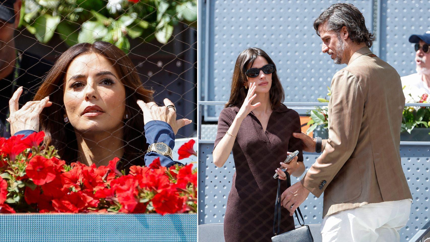 De Eva Longoria y Marta Castro a Feliciano López y Sandra Gago: los famosos se dan cita en la Mutua Madrid Open