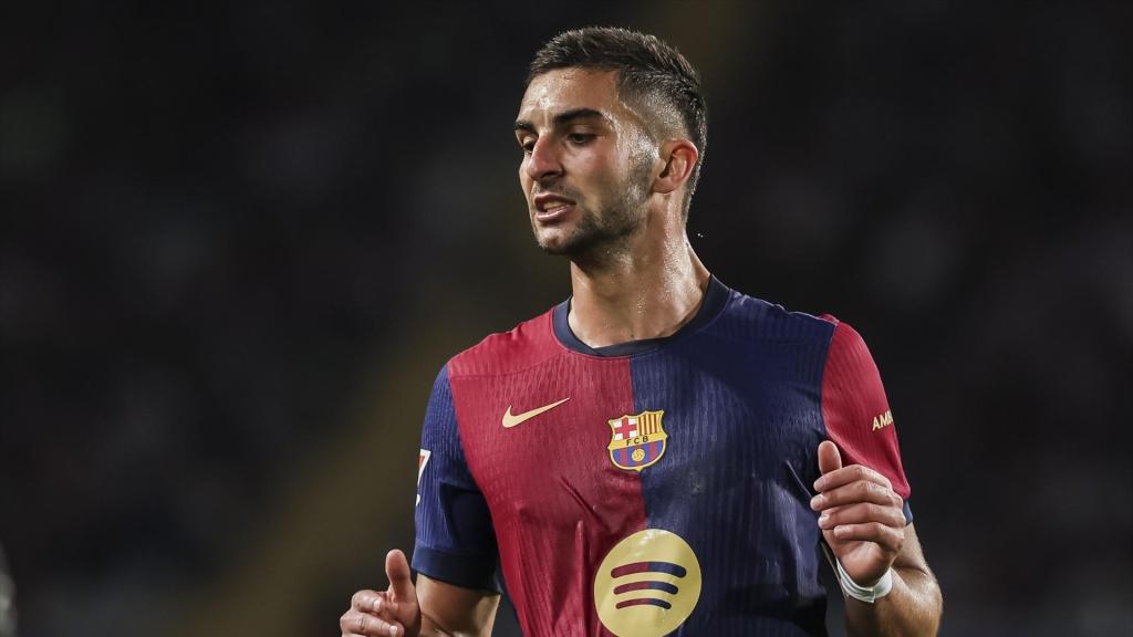 Ferran Torres, con el FC Barcelona