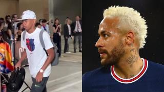 Lamine Yamal y Neymar, en un fotomontaje
