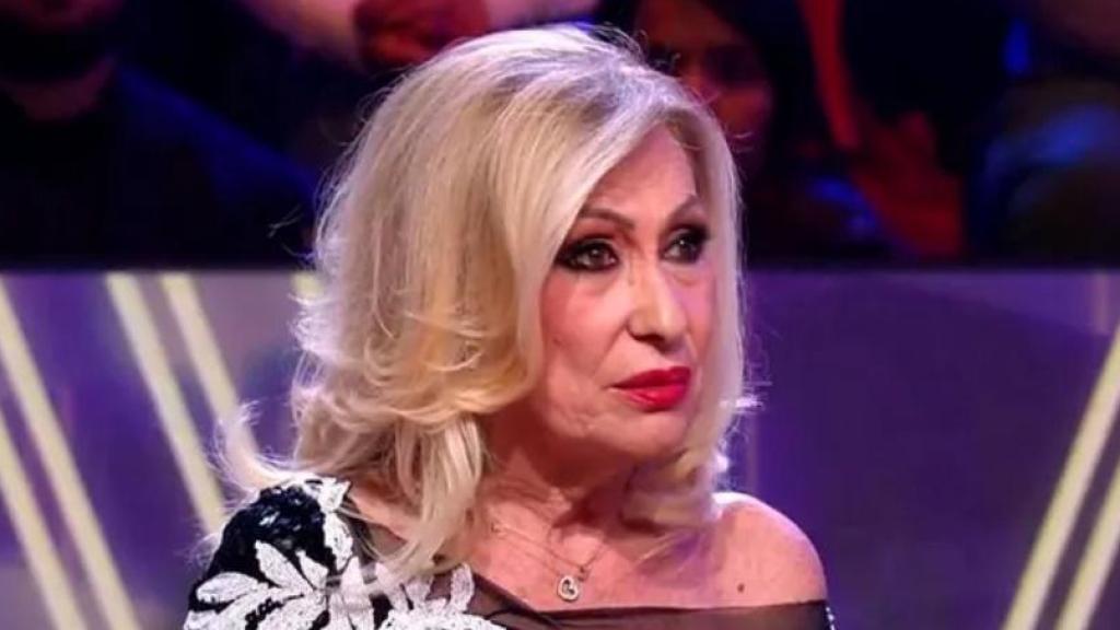 Rosa Benito en su última aparición en '¡De viernes!', en Telecinco.