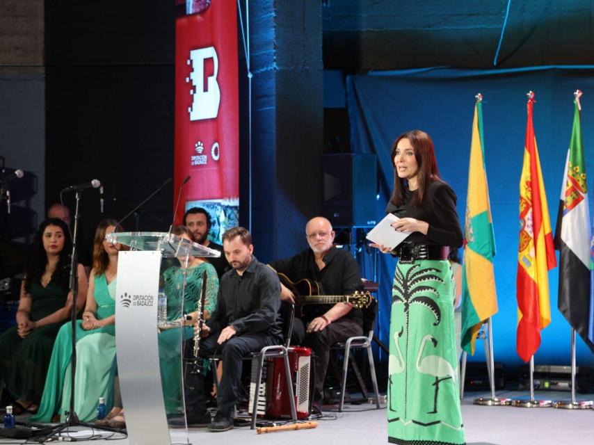 Cruz Sánchez de Lara, vicepresidenta ejecutiva de EL ESPAÑOL. ha ejercido de maestra de ceremonias.