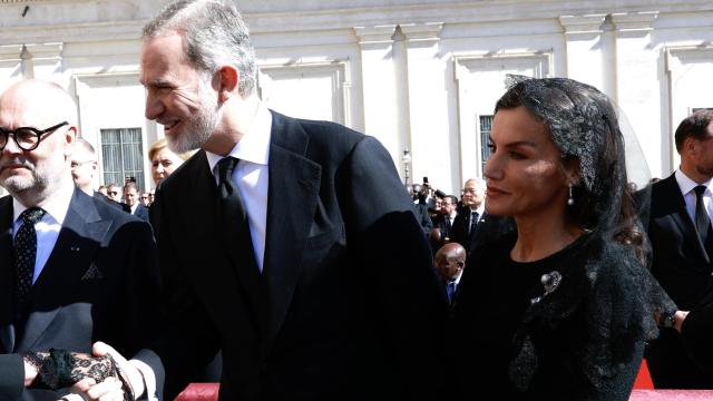 Los Reyes, en el Vaticano.