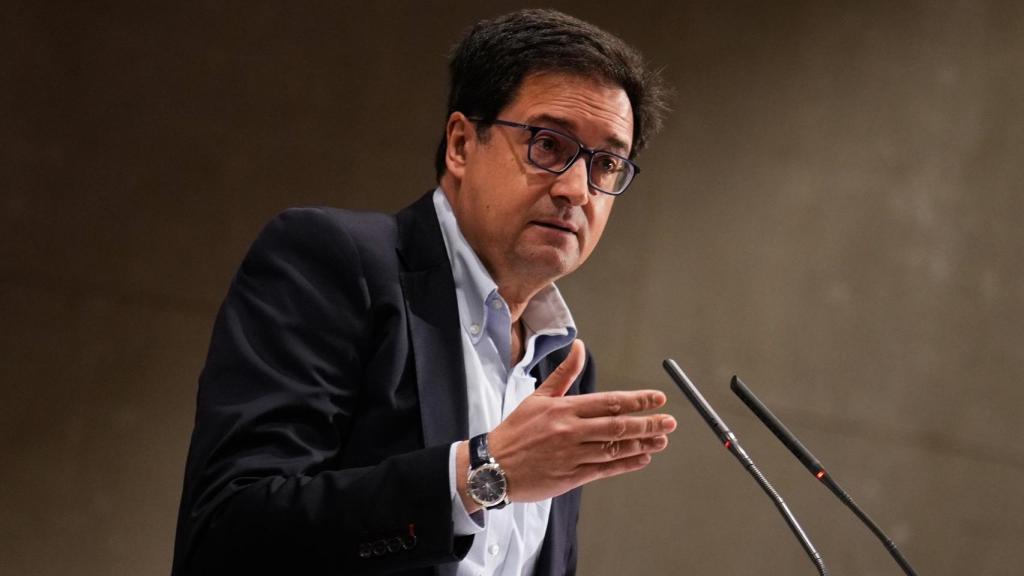 El ministro para la Transformación Digital y secretario general del PSOE-M, Óscar López.