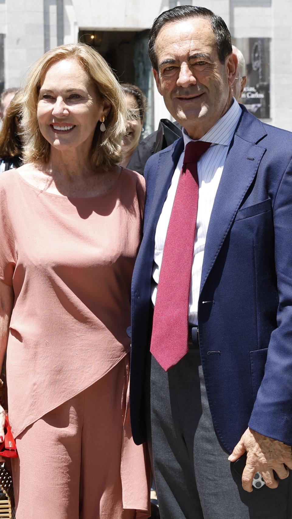 El exmatrimonio formado por José Bono y Ana Rodríguez.