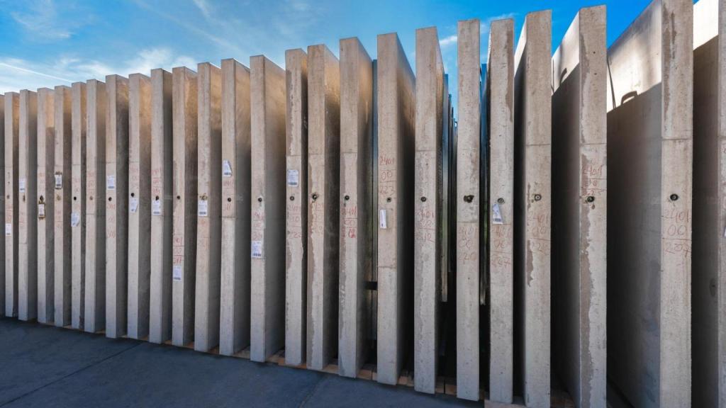 Muros para viviendas producidos industrialmente.