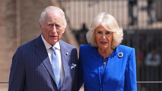 Carlos III y la reina Camila en un acto institucional en Roma, hace unas semanas.