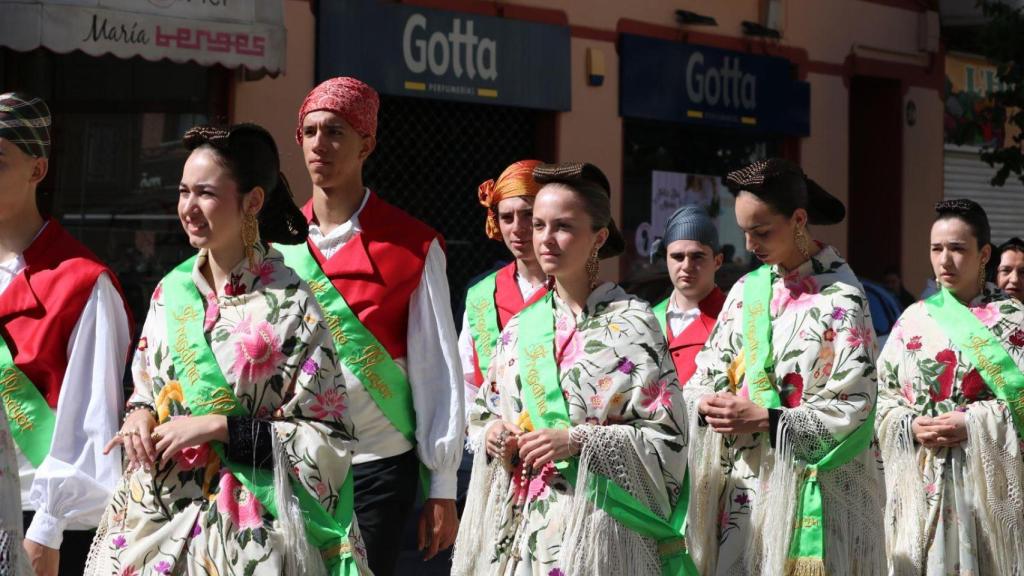 Los fragatinos, durante La Faldeta.