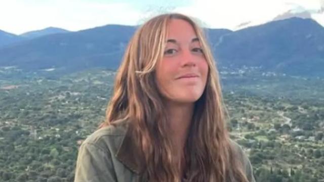 Belén Domínguez, en su habitación del Hospital Ramón y Cajal de Madrid.