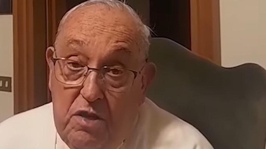 El papa Francisco en un video inédito grabado el 8 de enero de 2025, un mes antes de su hospitalización.