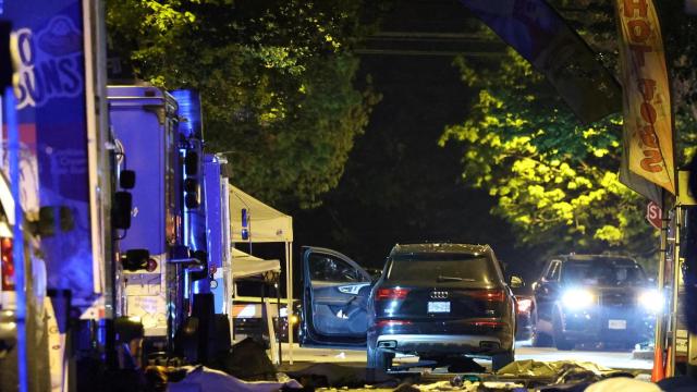 El vehículo utilizado por el autor del atropello masivo de Vancouver.