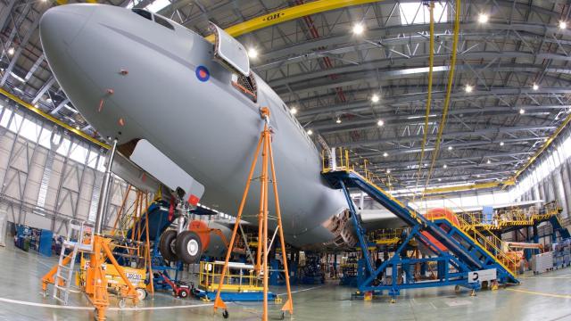 Centro de fabricación de Airbus.