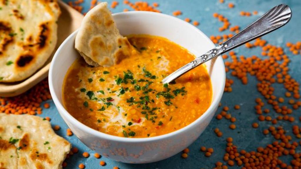 Una crema de calabaza.