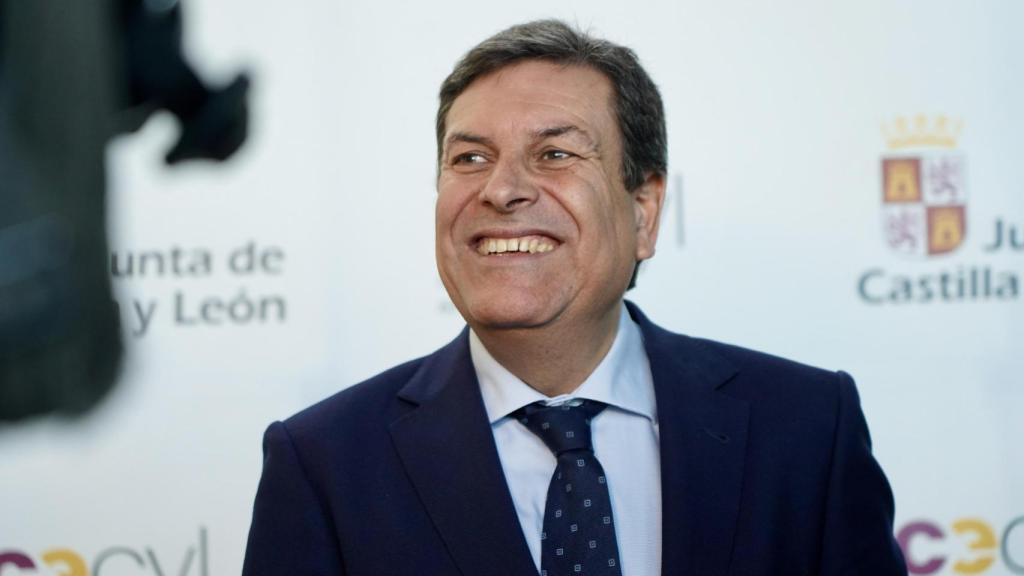 Carlos Fernández Carriedo, consejero de Economía y Hacienda y portavoz de la Junta de Castilla y León