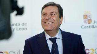 Carlos Fernández Carriedo, consejero de Economía y Hacienda y portavoz de la Junta de Castilla y León