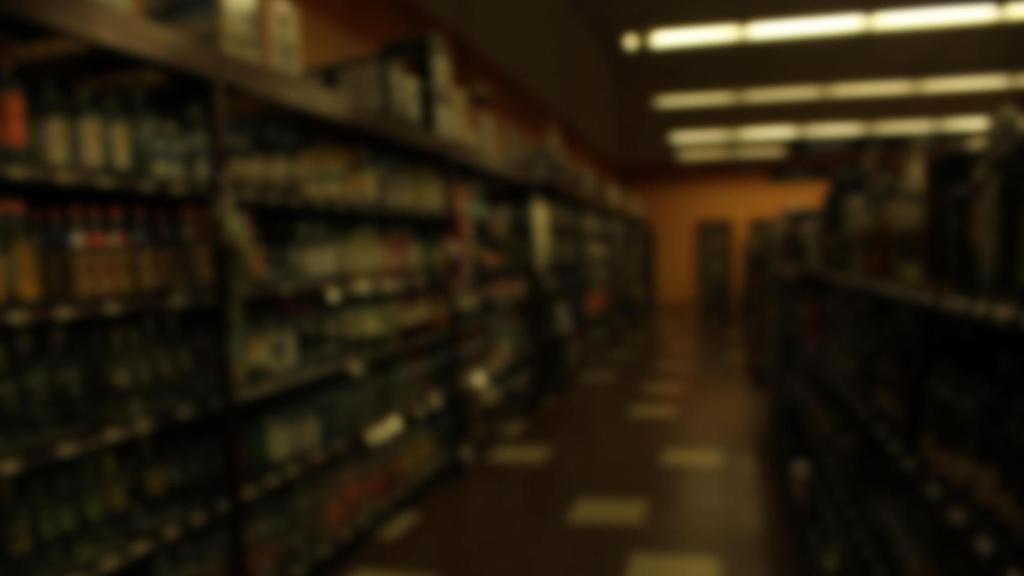 Un supermercado sin luz.