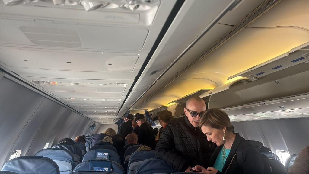 Apagón en el aeropuerto de Barajas: pasajeros atrapados dentro del avión