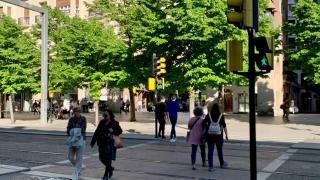 Las calles de Zaragoza regresan poco a poco a la normalidad tras el apagón