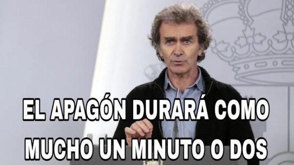 'Meme' de Fernando Simón.