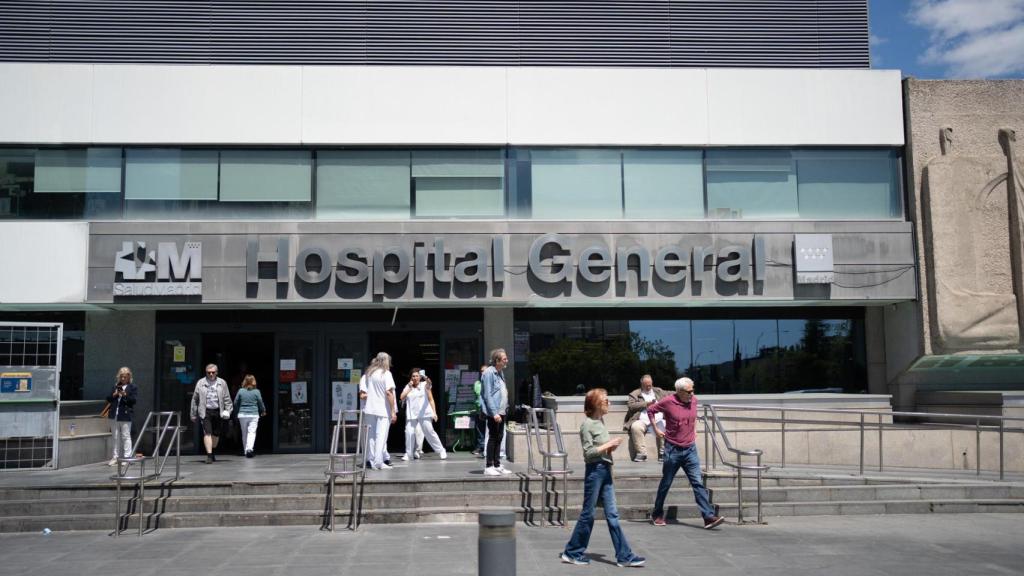 Vista exterior del Hospital de La Paz.