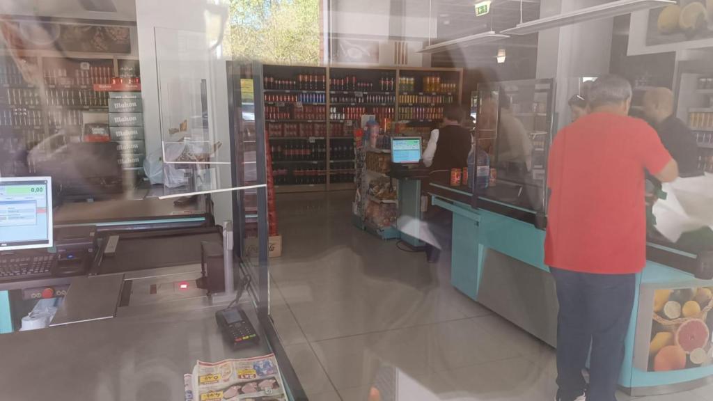 Apagón en el supermercado Froiz de Parquesol