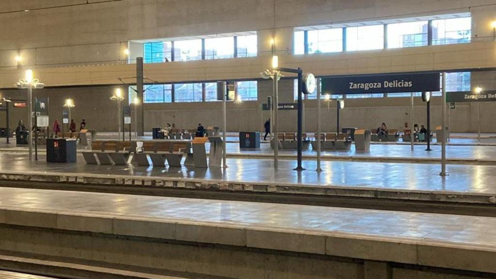 Foto de archivo de la Estación Delicias de Zaragoza.