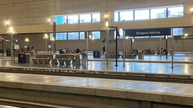 Foto de archivo de la Estación Delicias de Zaragoza.