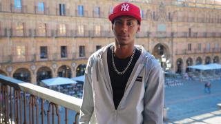 Samy Barba en una entrevista para EL ESPAÑOL de Castilla y León