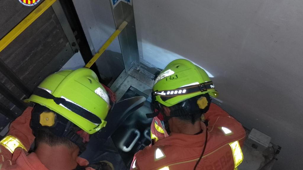 Imagen de un rescate. Consorci Bombers VLC