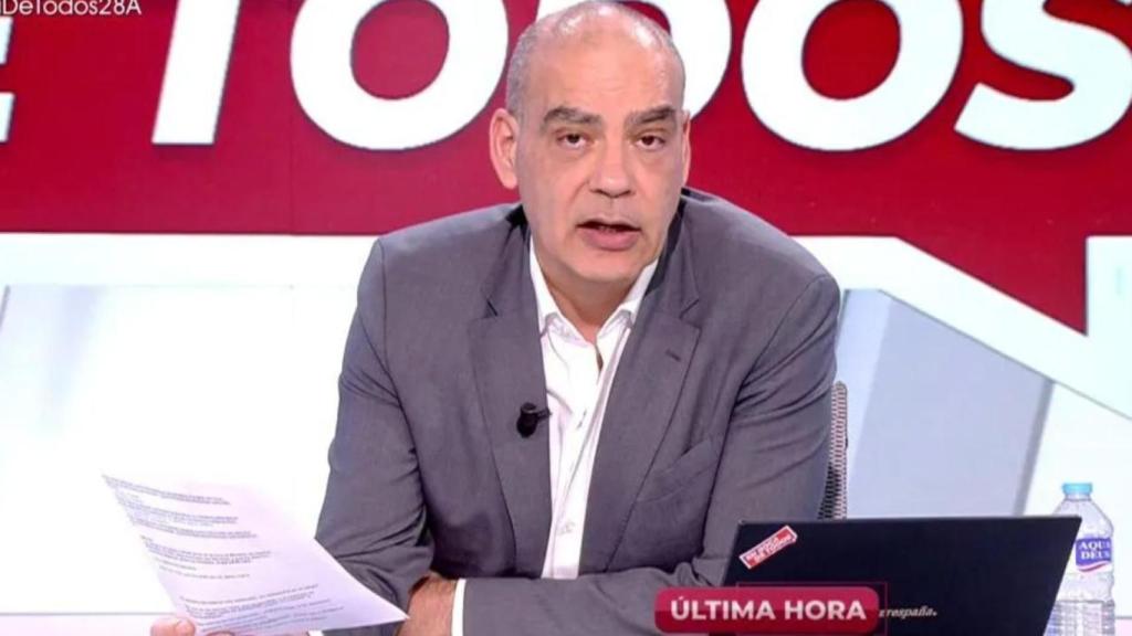 Nacho Abad, presentador de 'En boca de todos'.