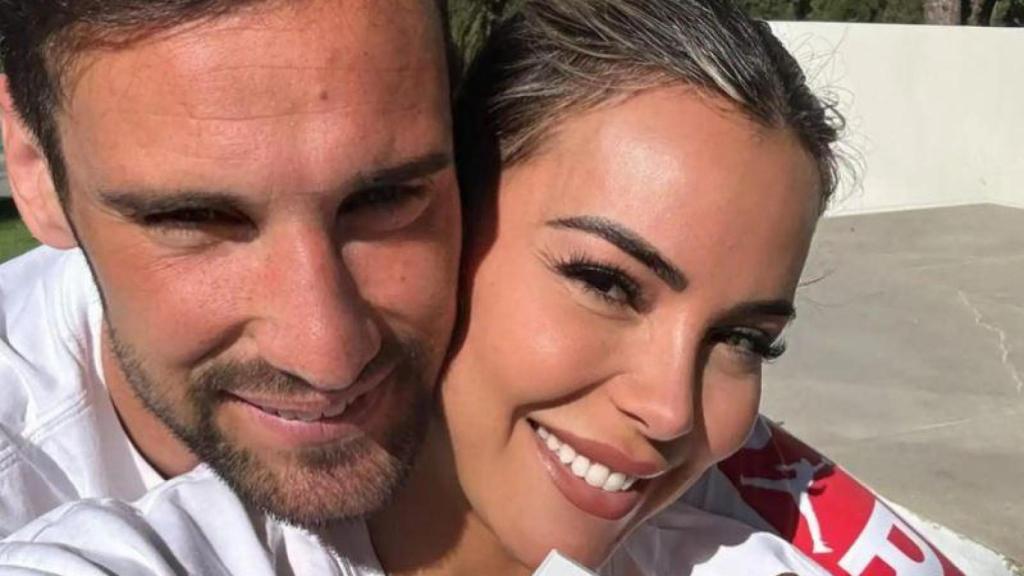 Alba Silva y Sergio Rico.