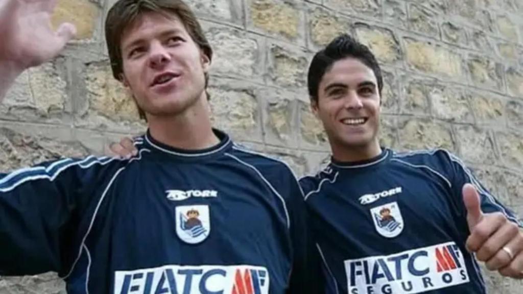 Xabi Alonso y Mikel Arteta