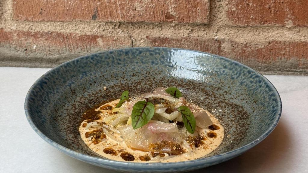 Uno de los pases del menú que servirán Insurgente y Pacto Raíz.