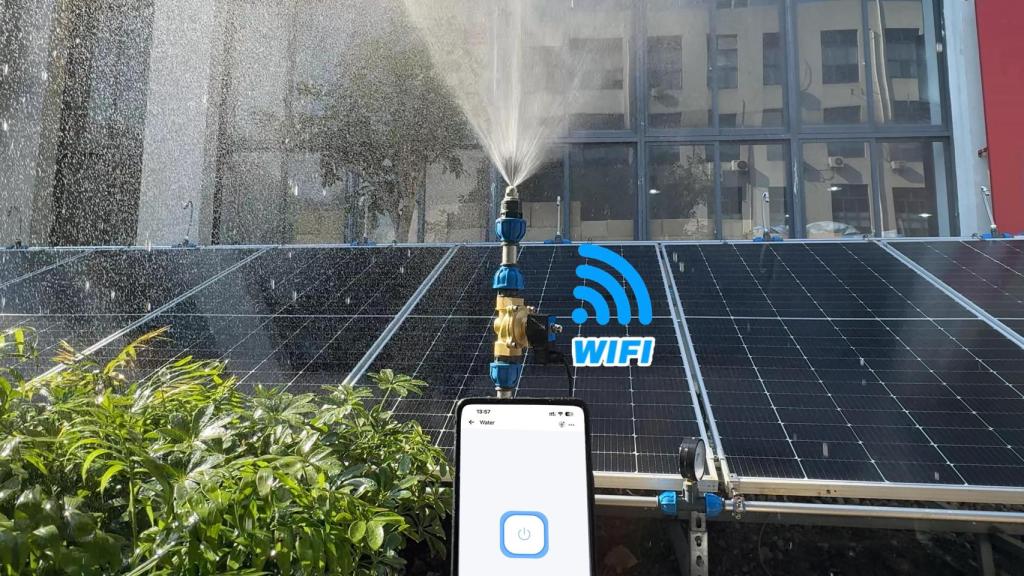 Sistema de limpieza para paneles solares