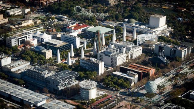 Imagen aérea del Parque Científico y Tecnológico Cartuja.